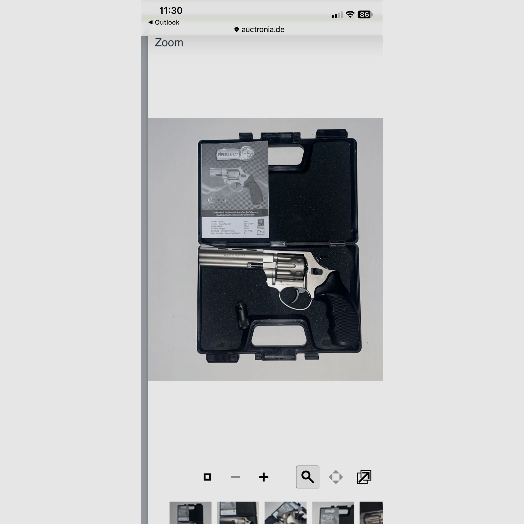 Sprzedam Ekol Viper 4,5 rewolwer alarmowy