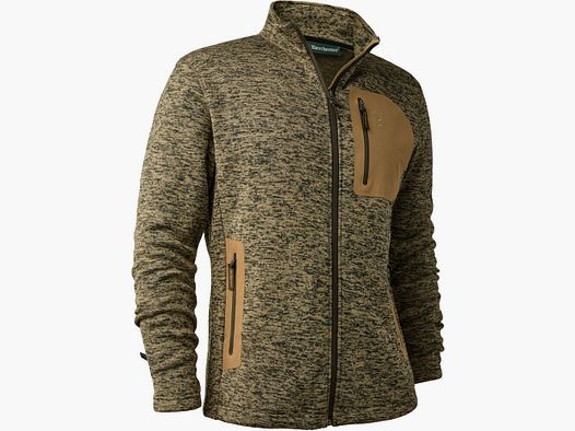 Deerhunter knitted jacket Sarek – Butternut melange