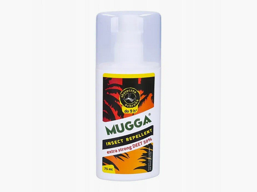 Mugga Insecticida Extra Fuerte Spray 50% DEET 75 ml