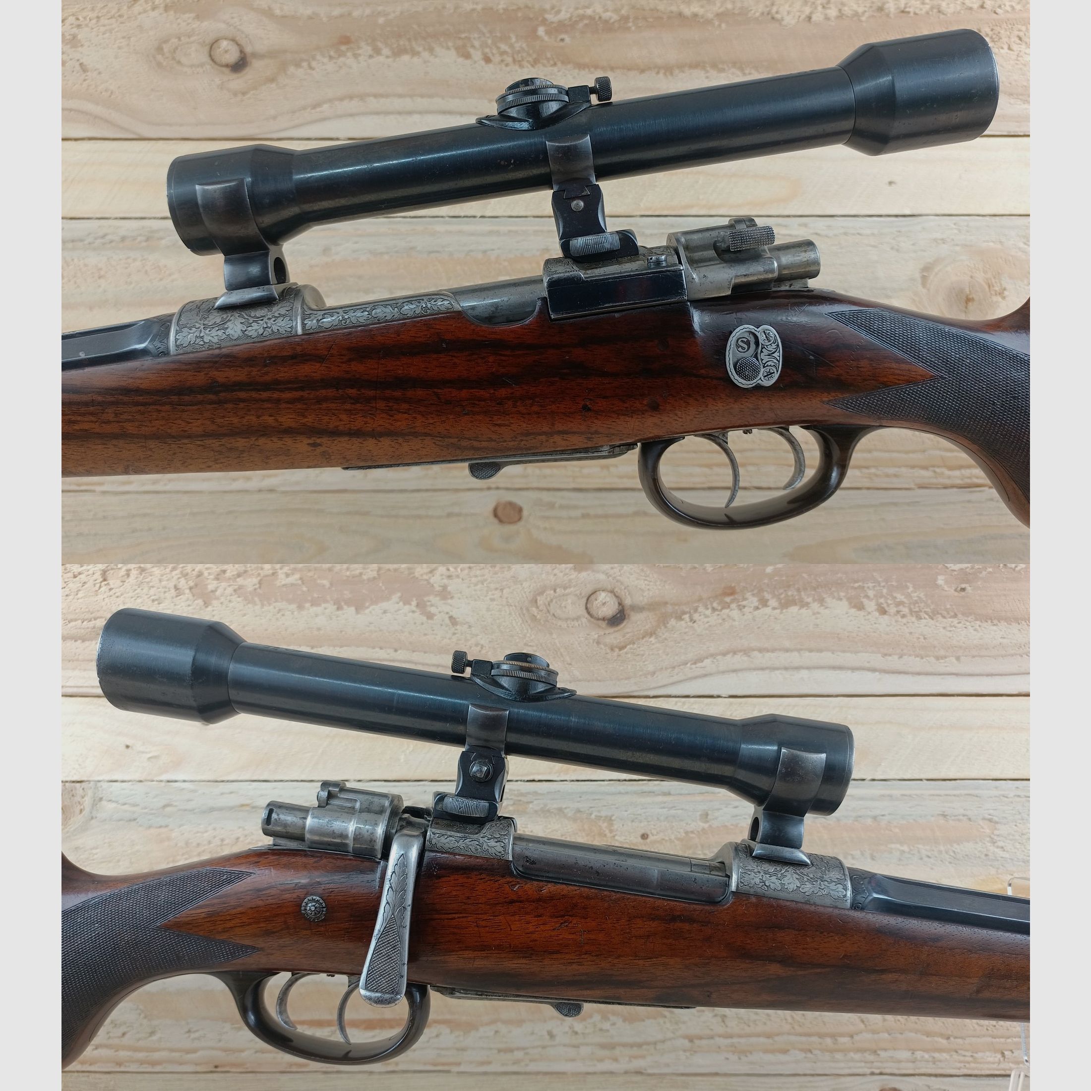  Repetierbüchse Heym Modell 98, Kal. 8x57J *Vorkriegs Top Rarität*