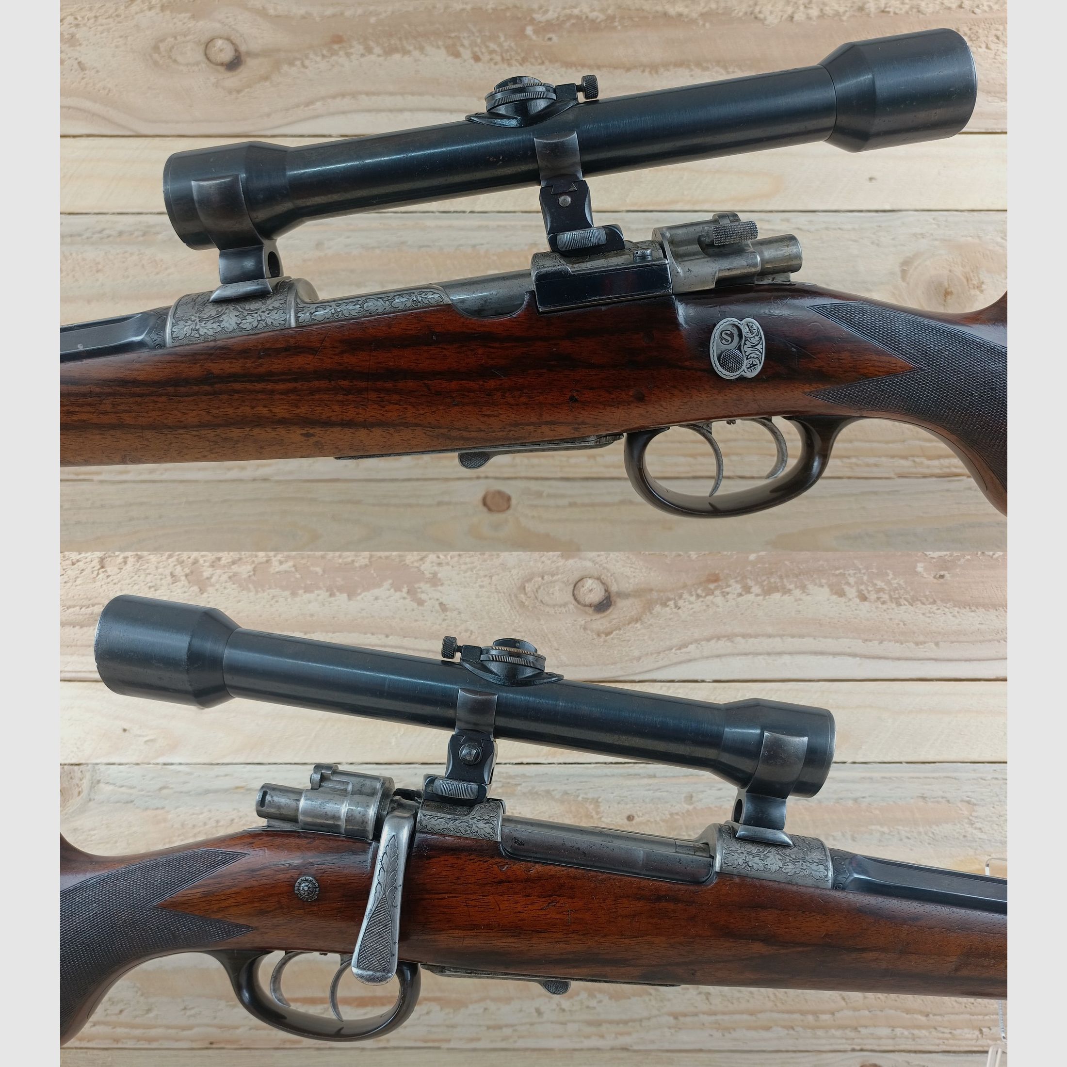 Repetierbüchse Heym Modell 98, Kal. 8x57J *Vorkriegs Top Rarität*