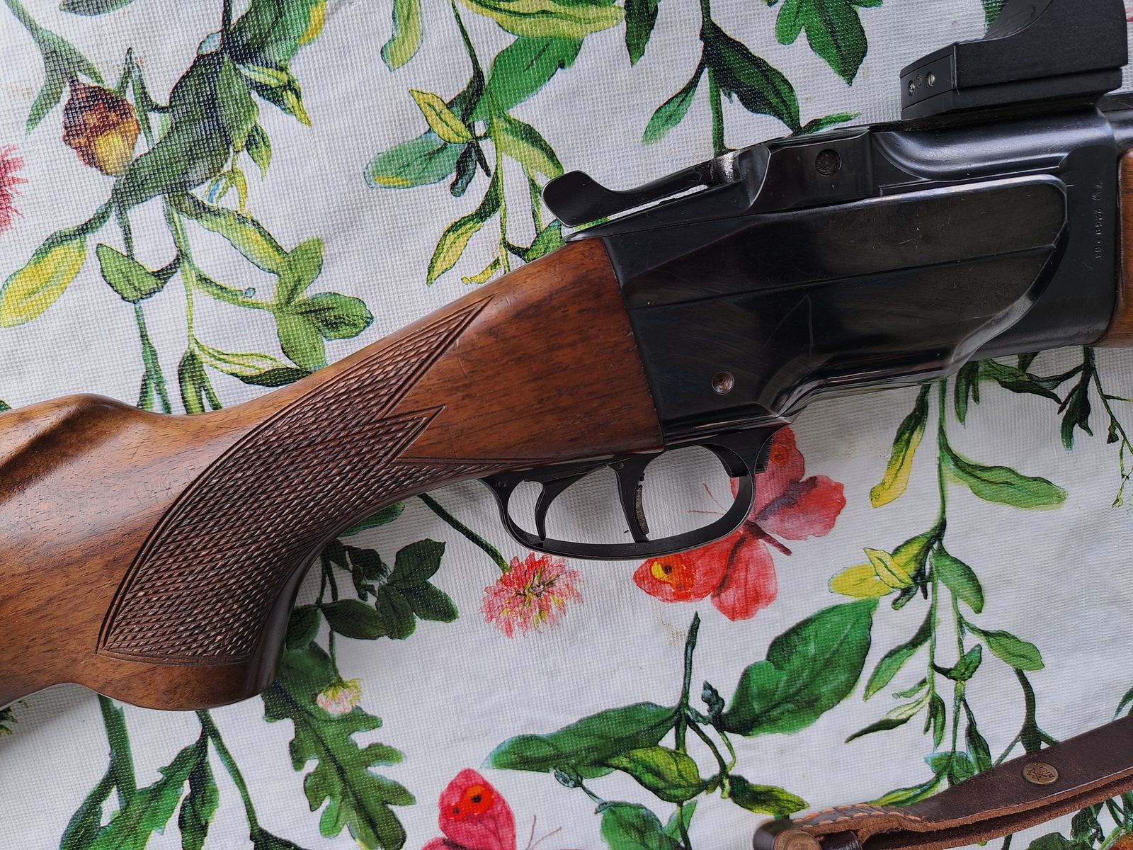 Brünner (CZ) ZH 104 Poldi Acero Especial con visor de punto rojo Docter