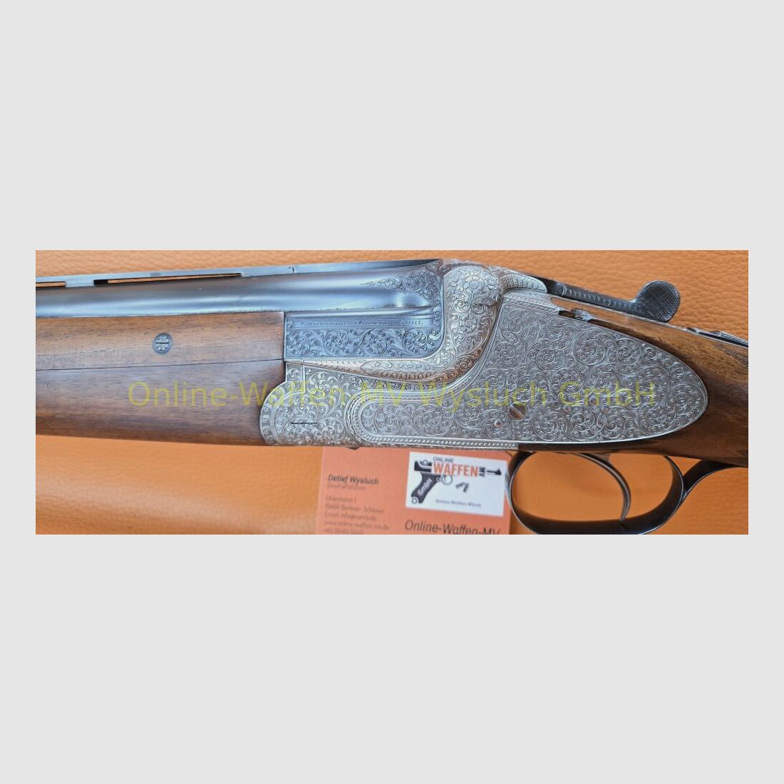 Very rare TOP! Merkel 303 E with side locks Q1