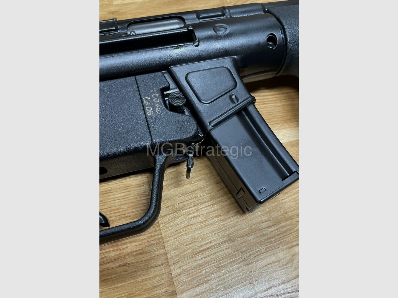 Heckler & Koch SP5K-PDW - pistola semiautomatica 9mm Luger versione civile H&K MP5k - opzionale con calcio pieghevole - SP5 SP 5 SP5 k MP5 MP 5