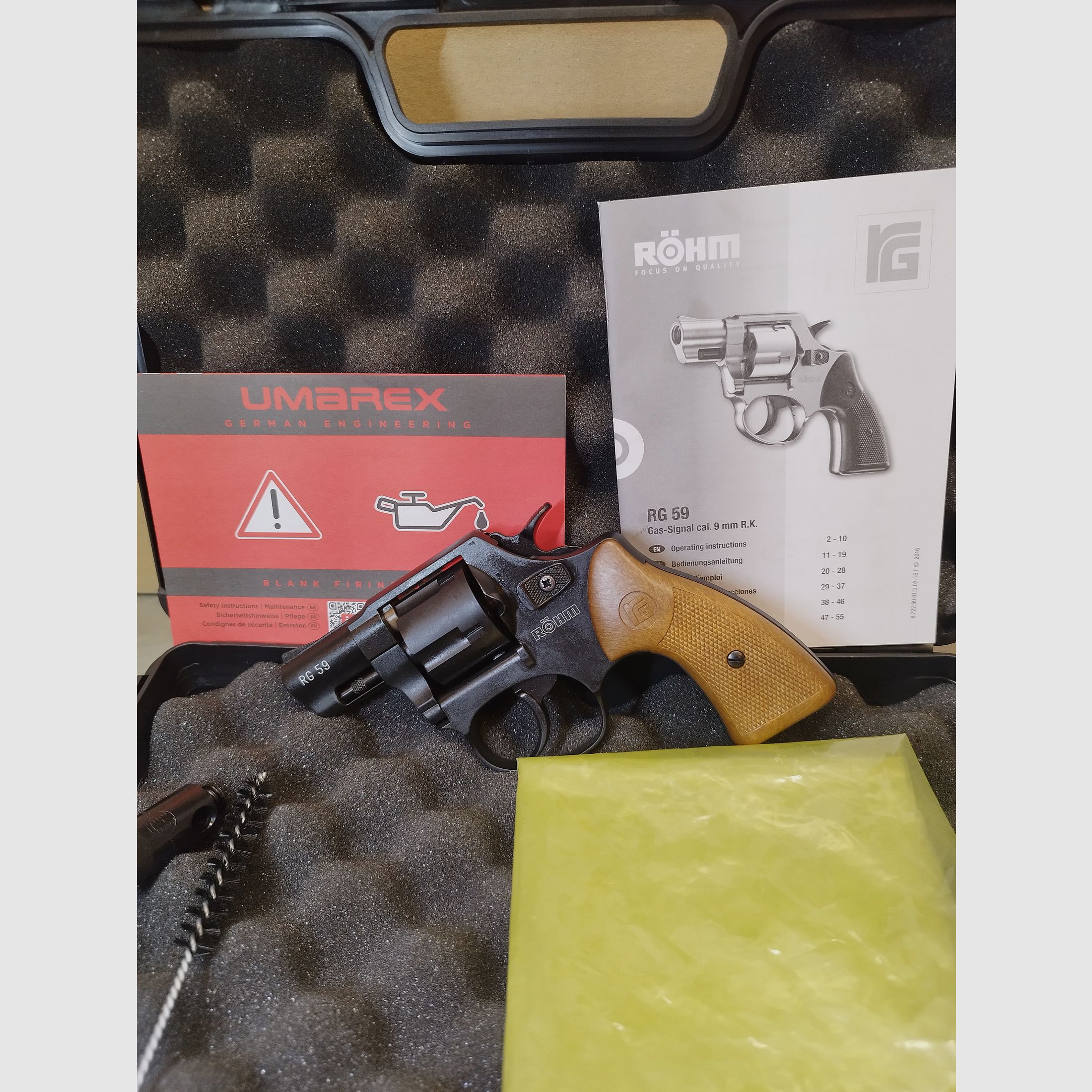 Röhm RG 59 blank-firing revolver 9mm R.K !!like new!!