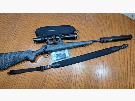 HOWA Superlite + DDOPTICS Zielfernrohr + INNOMOUNT Montage + A TECSchalldämpfer + ....
