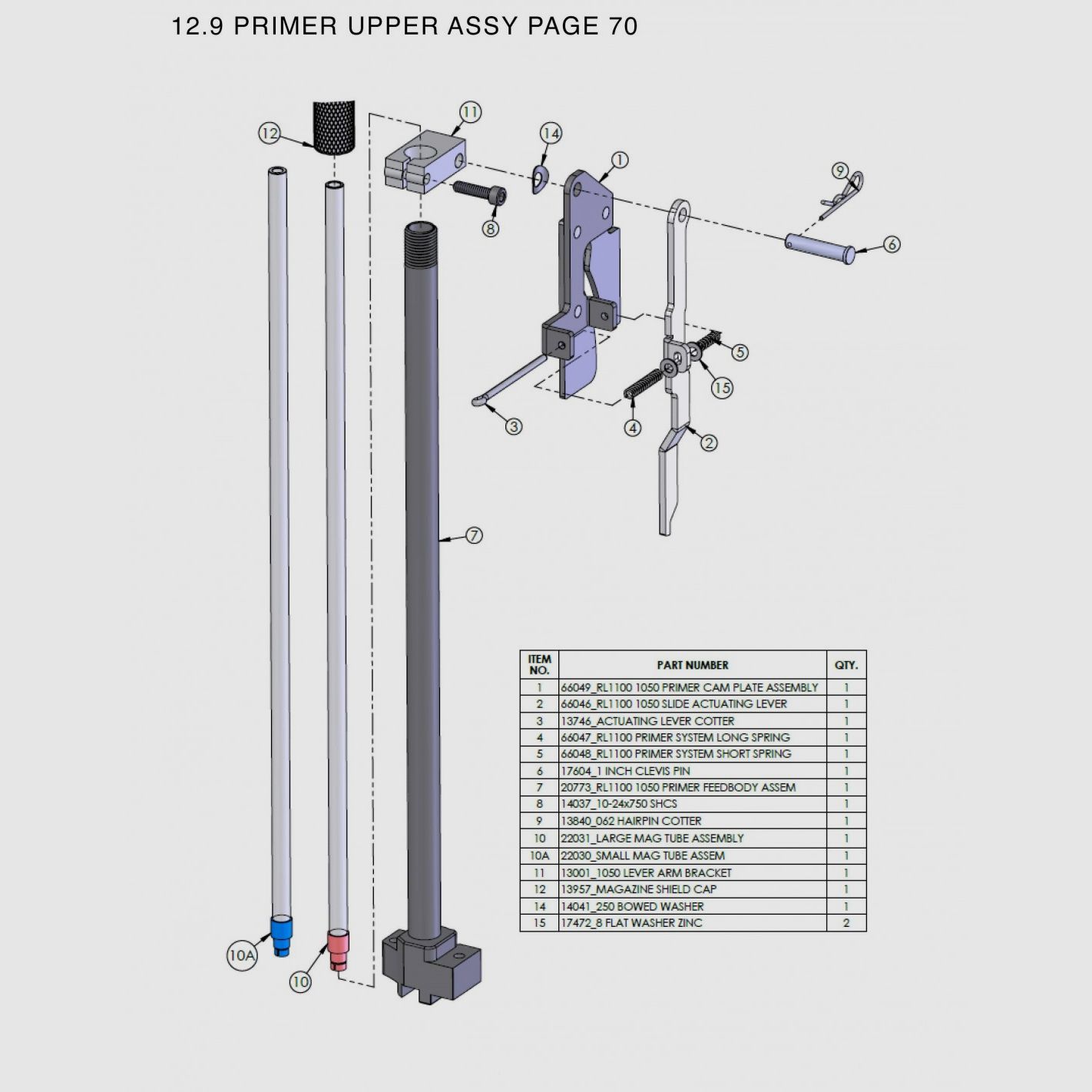 DILLON PRIMER TUBE MAGAZINE
