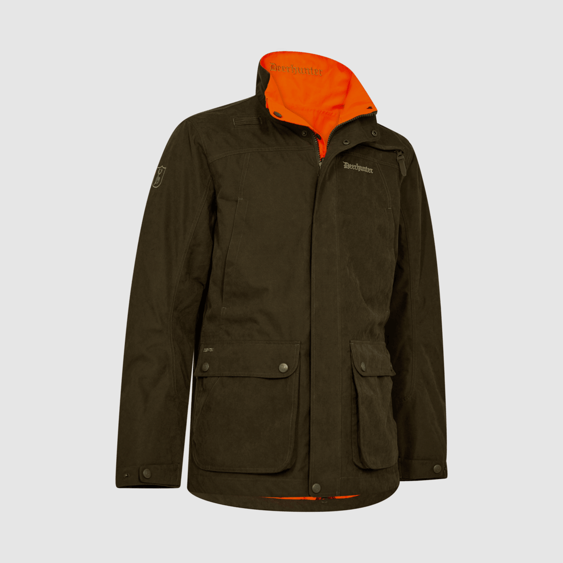 Deerhunter Eagle Reversible Jacket Hombres Tarmac Verde 58