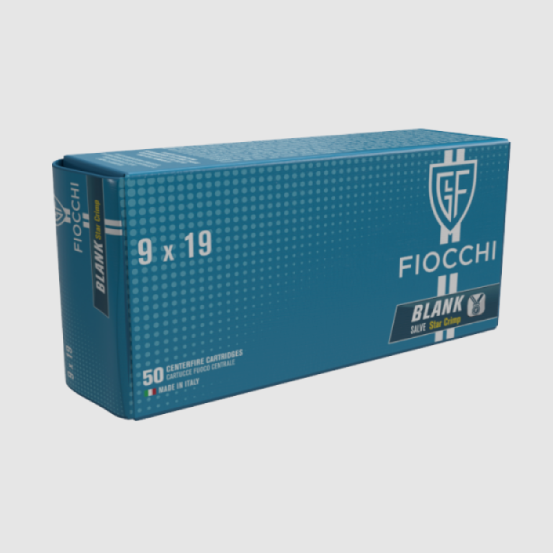 Fiocchi cartouches à blanc 9mm Starcrimp VE50