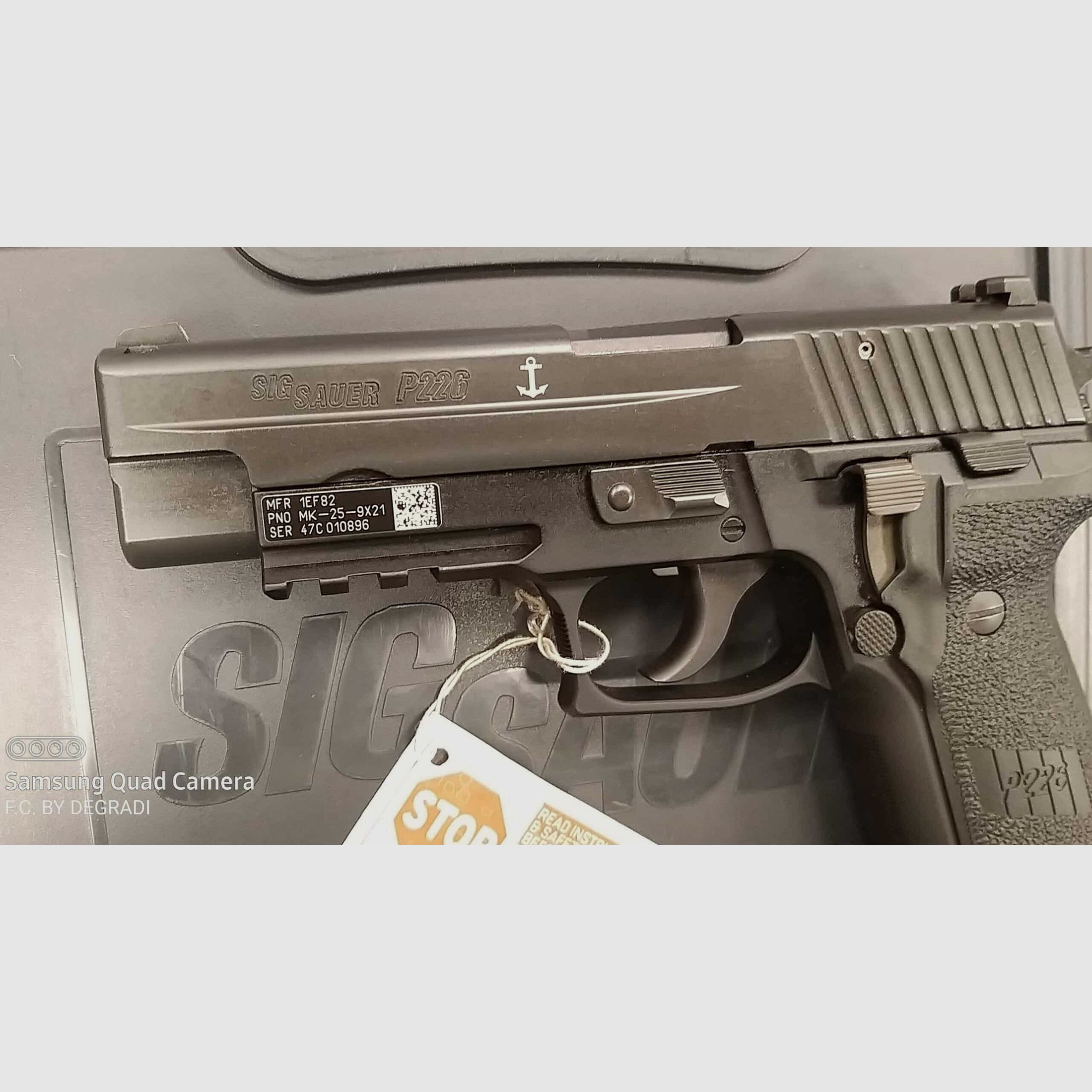 SIG SAUER P226 MK25 NAVY 9X21, image 3 sur 4