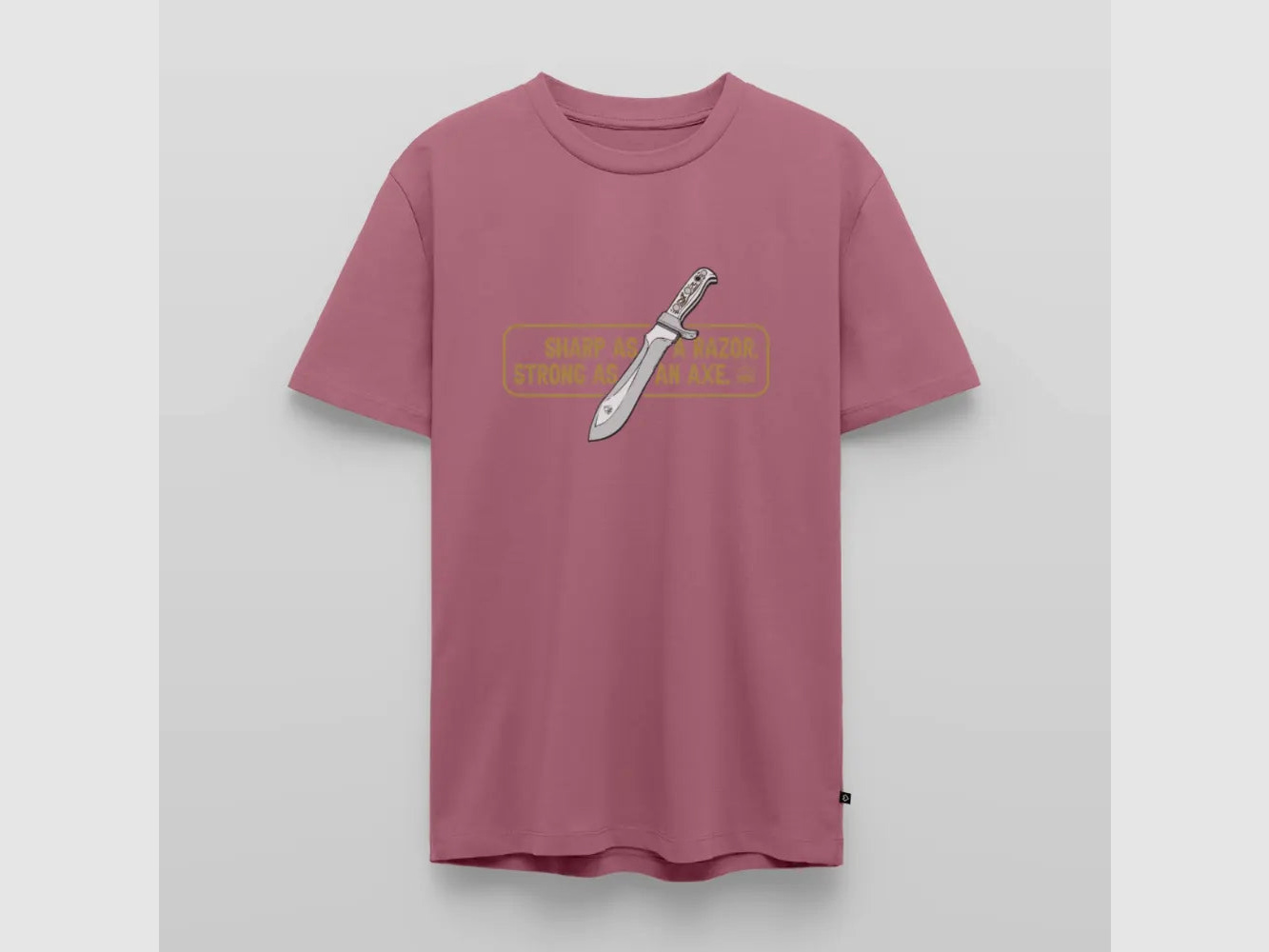 PUMA Men´s Premium T-Shirt "White Hunter Sharp & Strong"