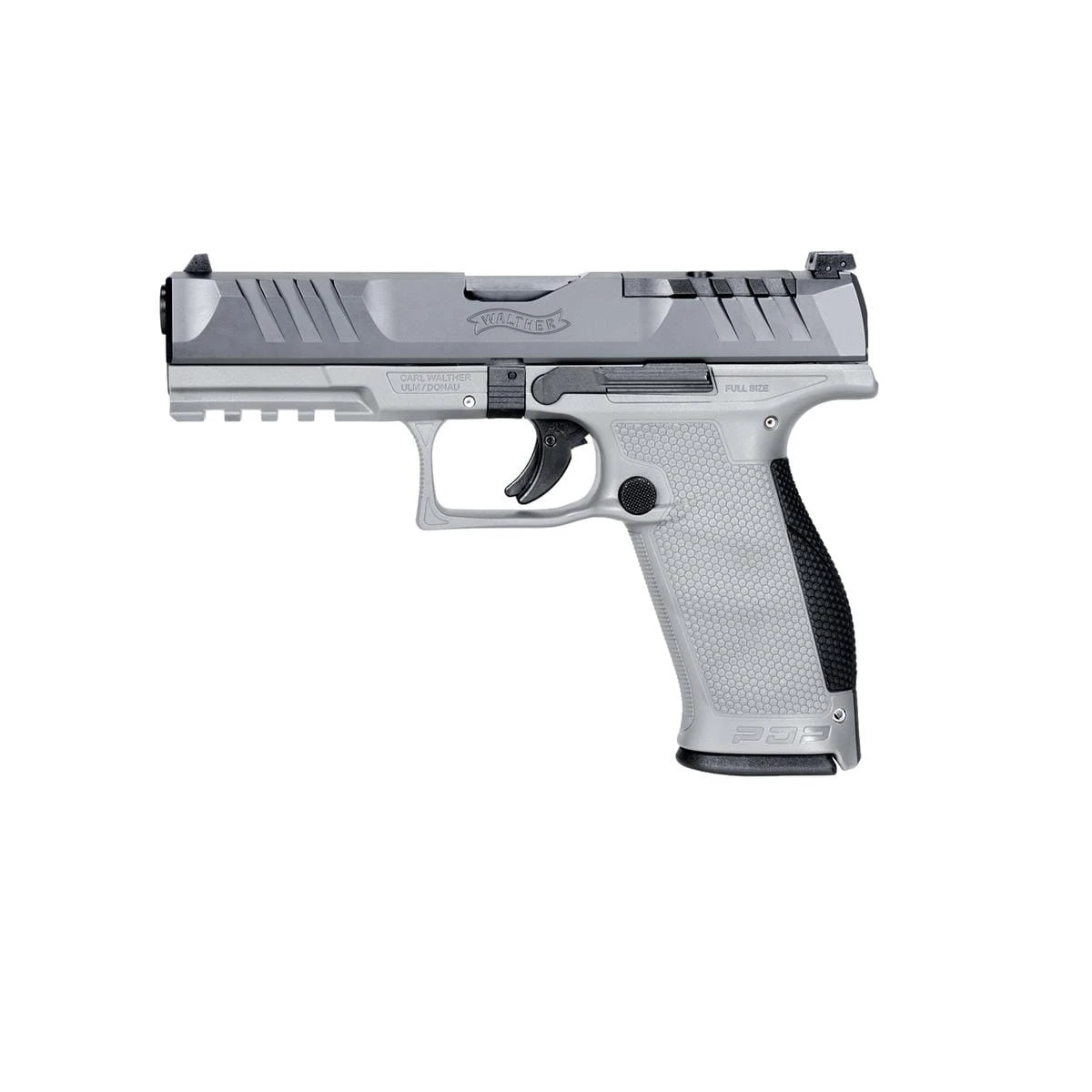 WALTHER PDP FULL 4.5" TUNGSTEN GREY cal. 9x19 + range bag