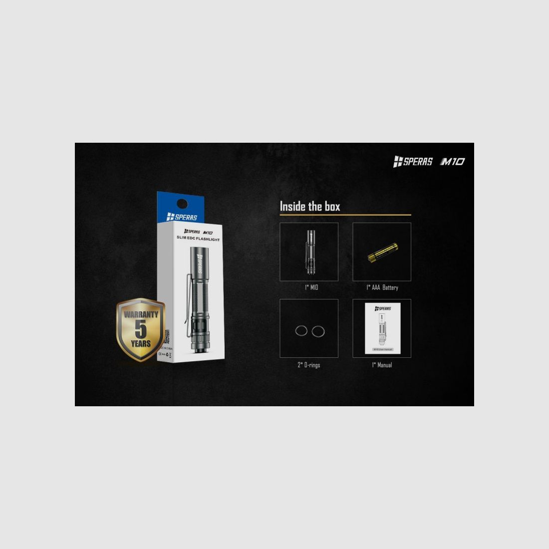 LATARKA LED 200 LUMEN Z PROMIENIEM DO 58M, zdjęcie 7 z 7