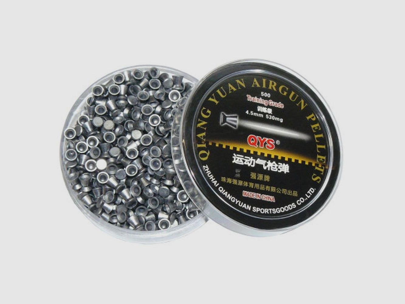 Qiang Yuan Match Diabolo Kopmaat 4,50 mm, Blik van 500 st.