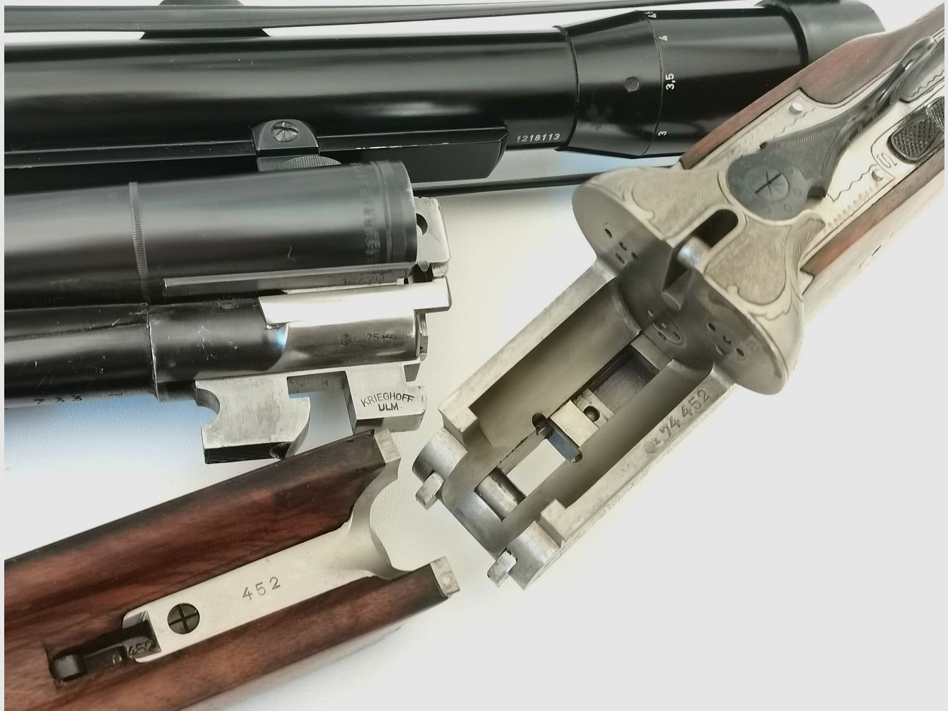 Krieghoff Drilling Trumpf  7x65R + 12/70