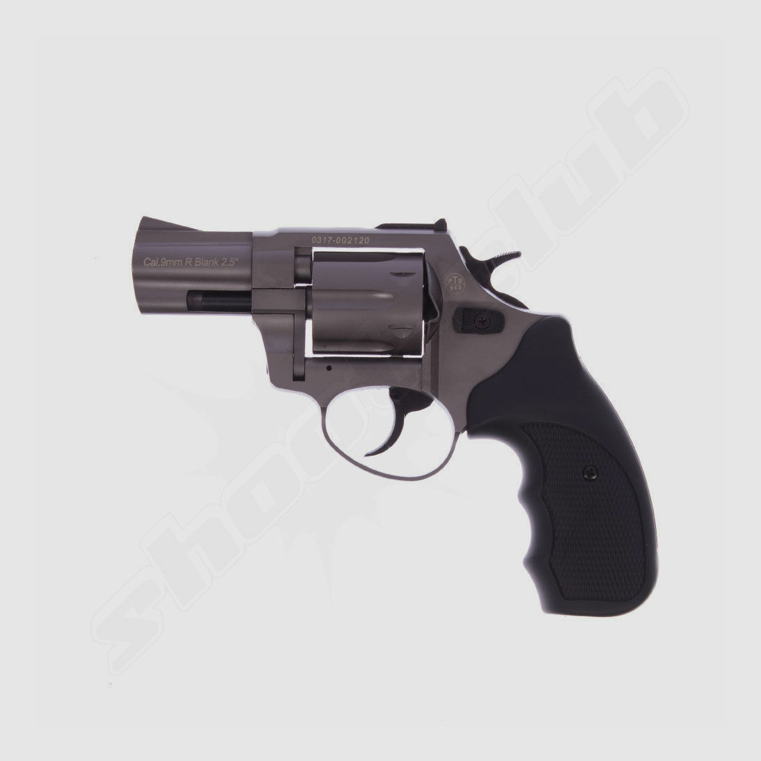 Zoraki R1 2,5 Zoll Titan Schreckschus srevolver 9mm