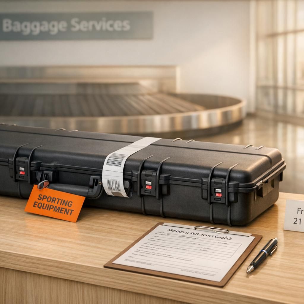 Verlorene Jagdausrüstung: Rechte und Ansprüche bei Airlines