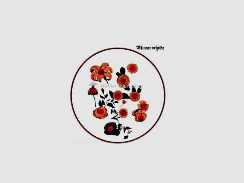 Spaßkarte Blumenscheibe Verpackungseinheit: 100 Stück Format: 14 x 14 cm