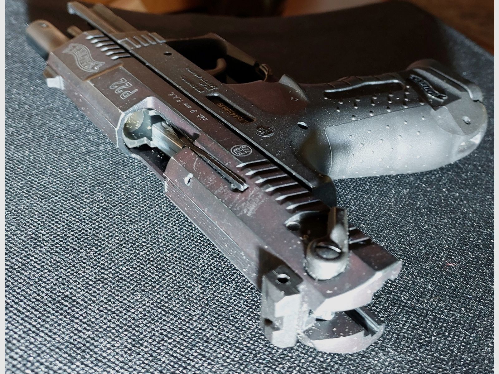 Walther P22 (P 22 Classic) Schreckschuss Pistole 9mm P.A.K. schwarz (PTB 778)