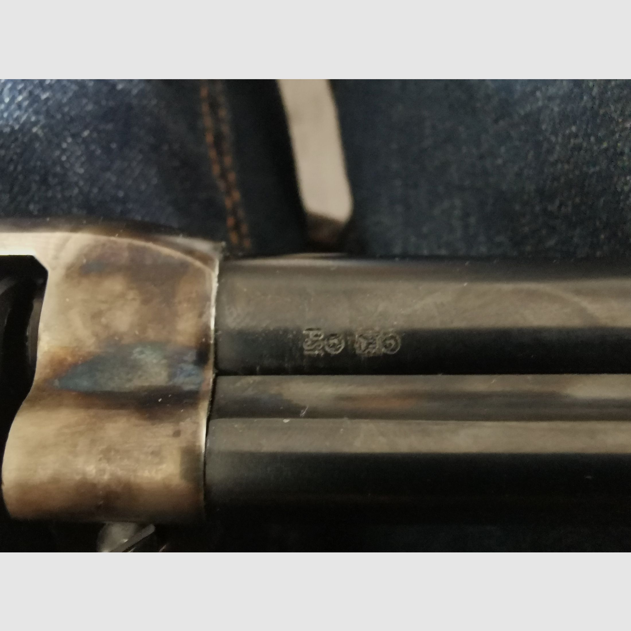 Colt SAA Mod 1873 Pat: 1871-1872 PTB 838 cal. 9 mm R. Knall/Platz Hege Uberti Single Action Army Stahl