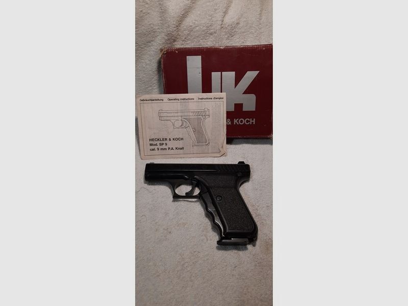Pistole HECKLER UND KOCH SP9 von Umarex 9mm PAK