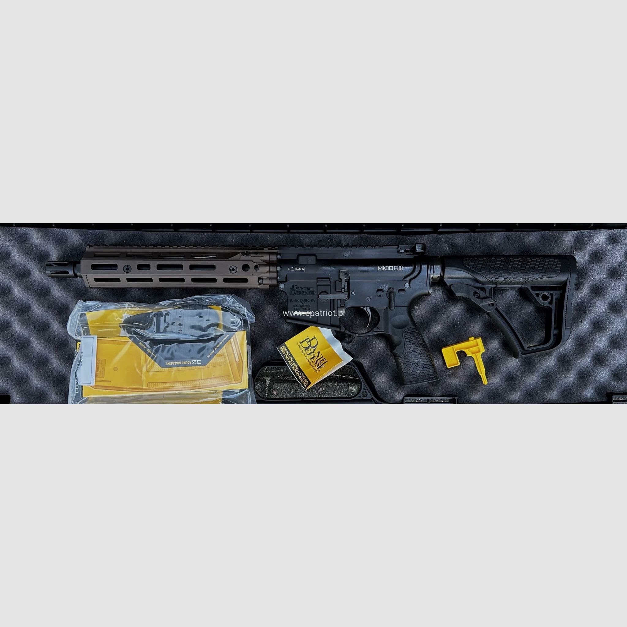 Karabijn Daniel Defense DD4 MK18 RISIII FDE, afbeelding 5 van 5