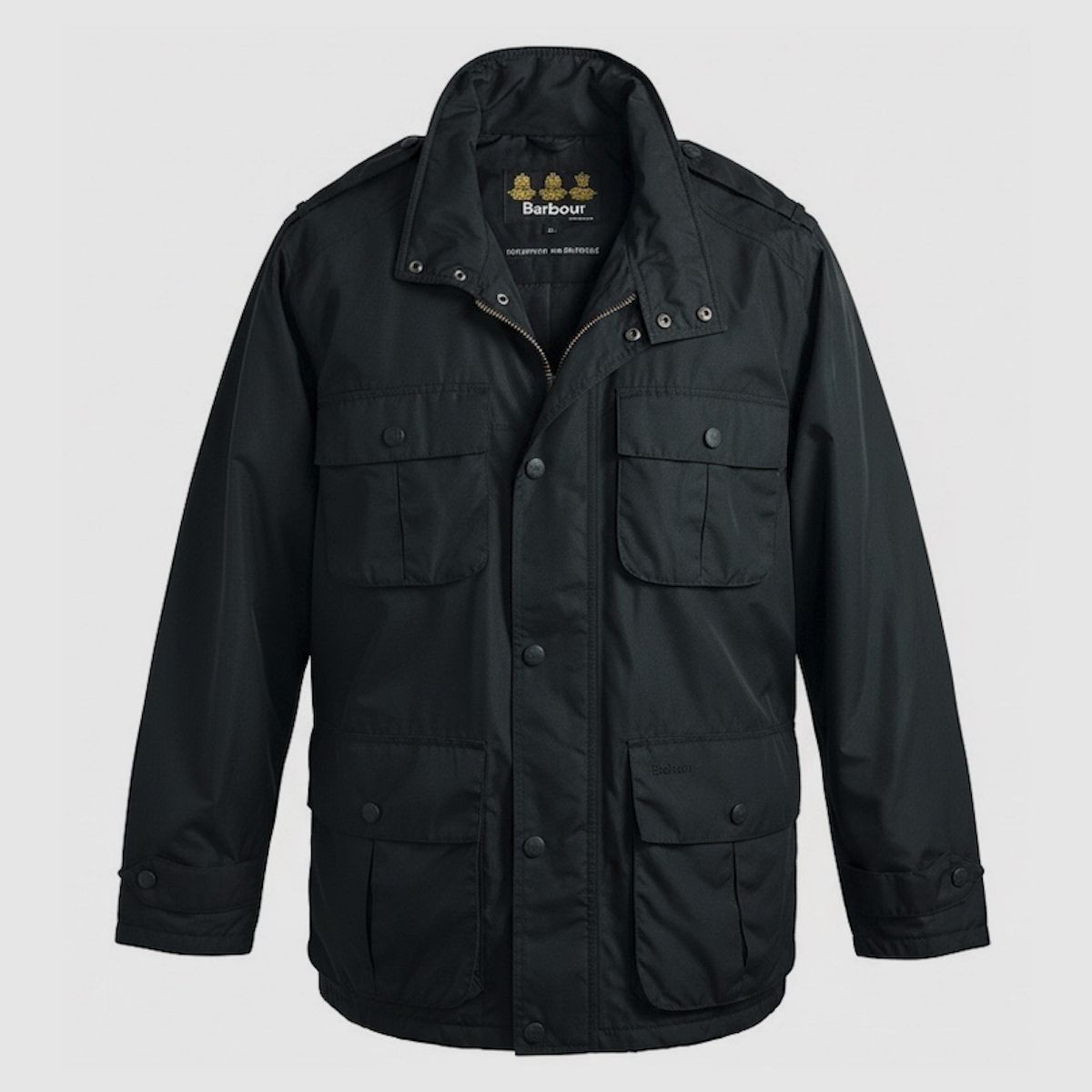 BARBOUR Trooper Parka wasserdichte Herren Black