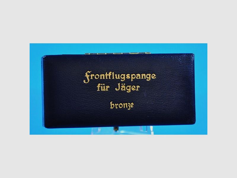 Etui zur Frontflugspange Jäger Neufertigung !!!