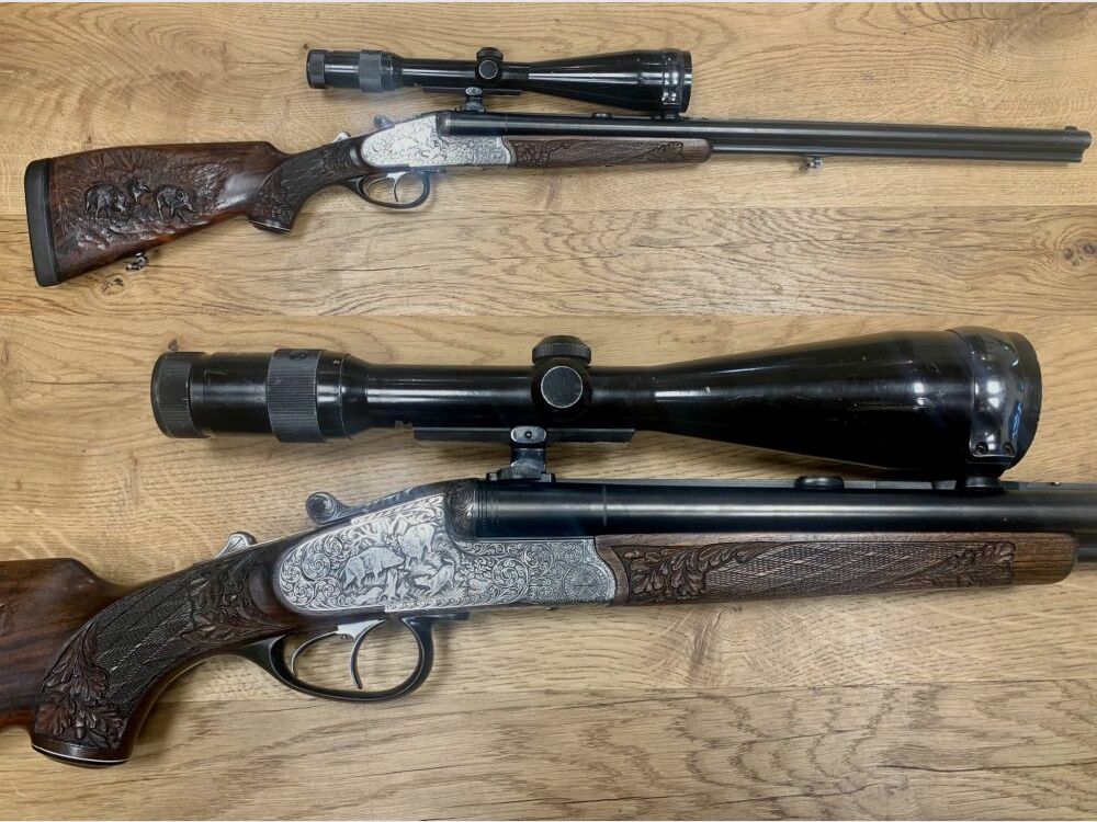 Krieghoff Seitenschloss Drilling Neptun Primus
