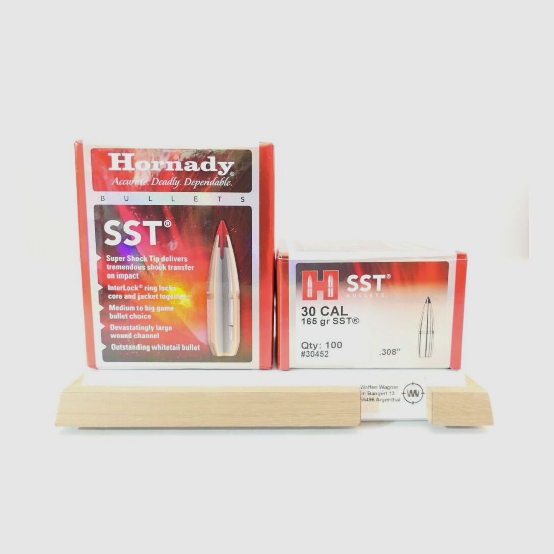 Hornady Geschosse SST 165grs .30/.308