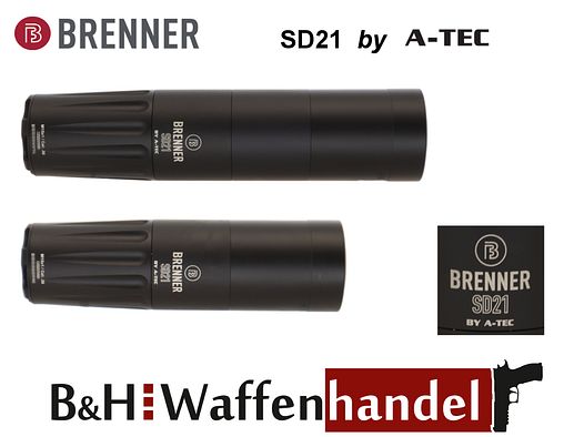 Brenner SD21 Schalldämpfer by A-TEC M15x1