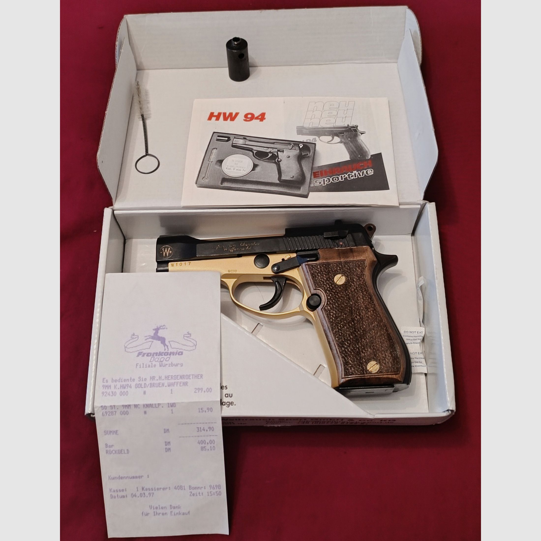 Weihrauch HW 94 Gold Schwarz , Bild 5 von 5