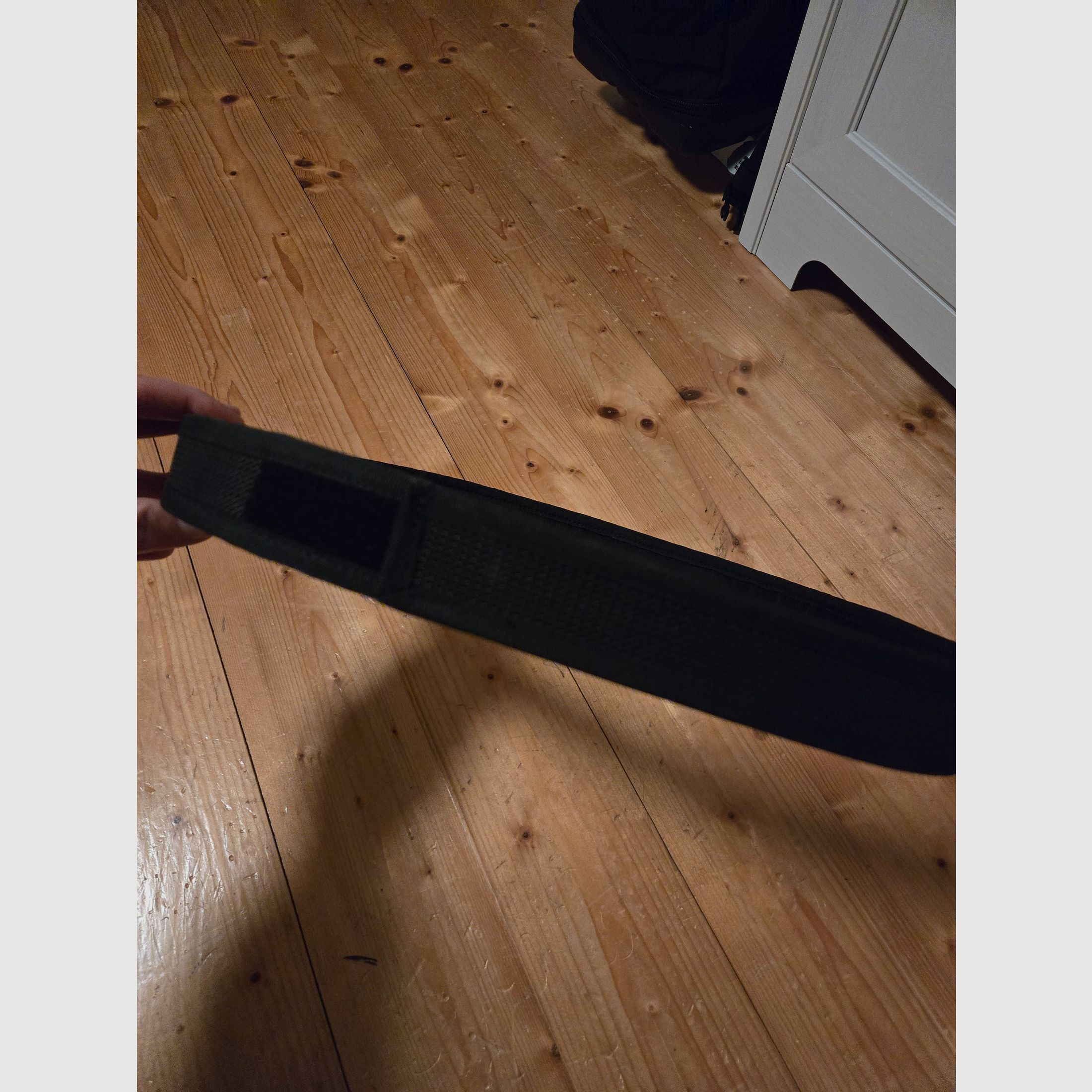 IPSC belt reinforced with Velcro, good condition, never used Kevlar