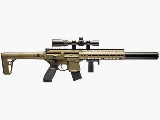 SIG SAUER MCX CO2-GEWEHR + 1-4x24 ZF - 4,5 MM DIABOLOS