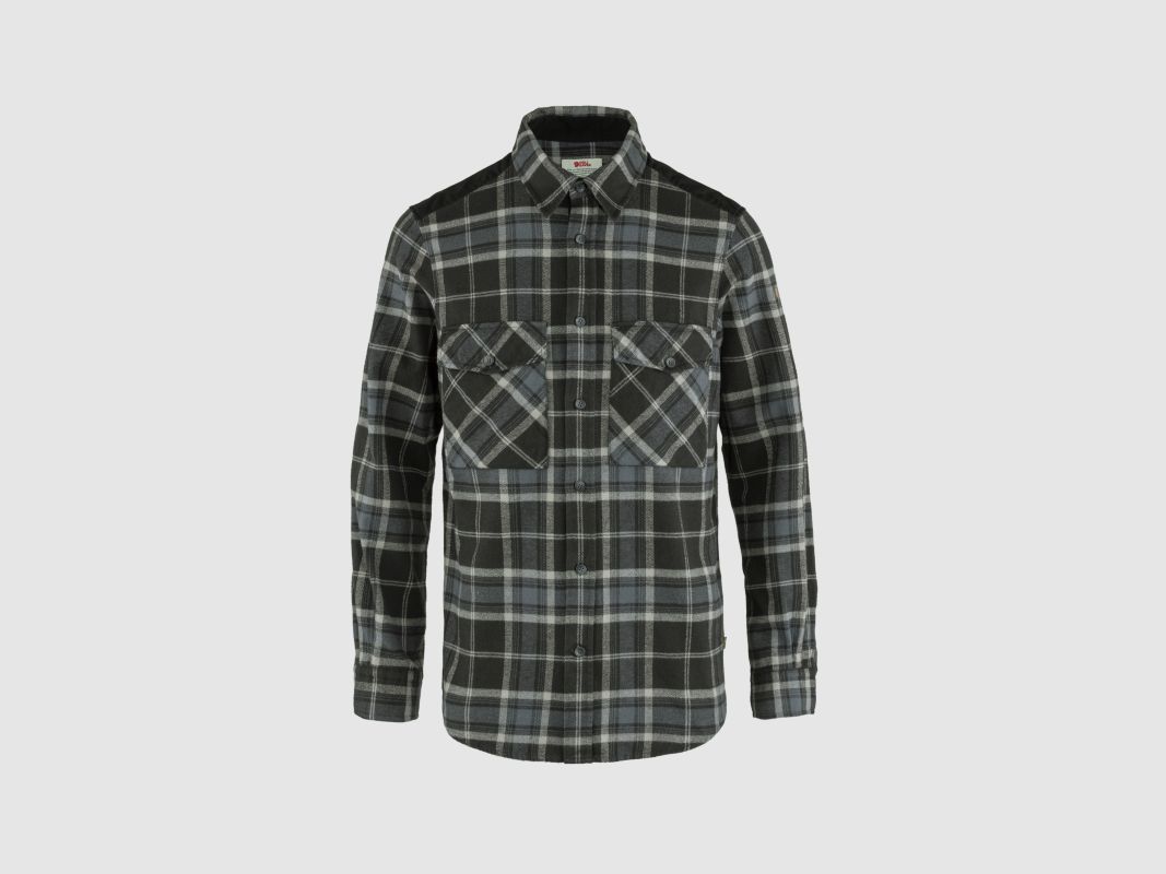 Fjällräven Herren Hemd ÖvikTwill Shirt Black-Fog