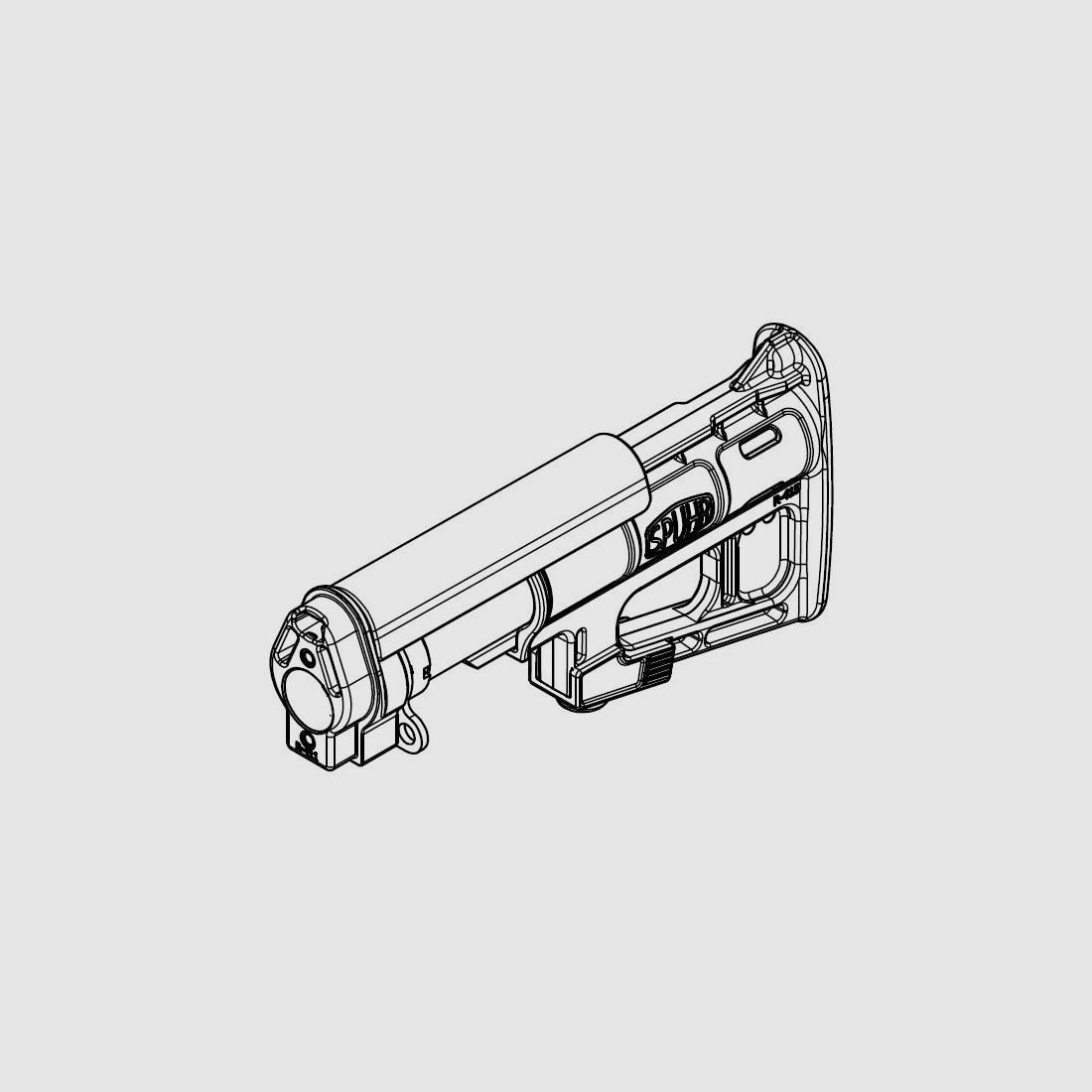 Spuhr buttstock G3, image 3 of 5