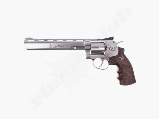 Revolver Dan Wesson da 8 pollici 4,5 mm BB / argento
