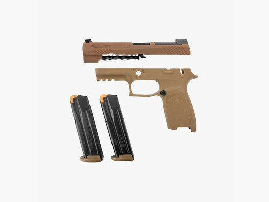SIG Sauer SIG SAUER P320 M17 Coyote Tan sistema intercambiabile 9mm Luger