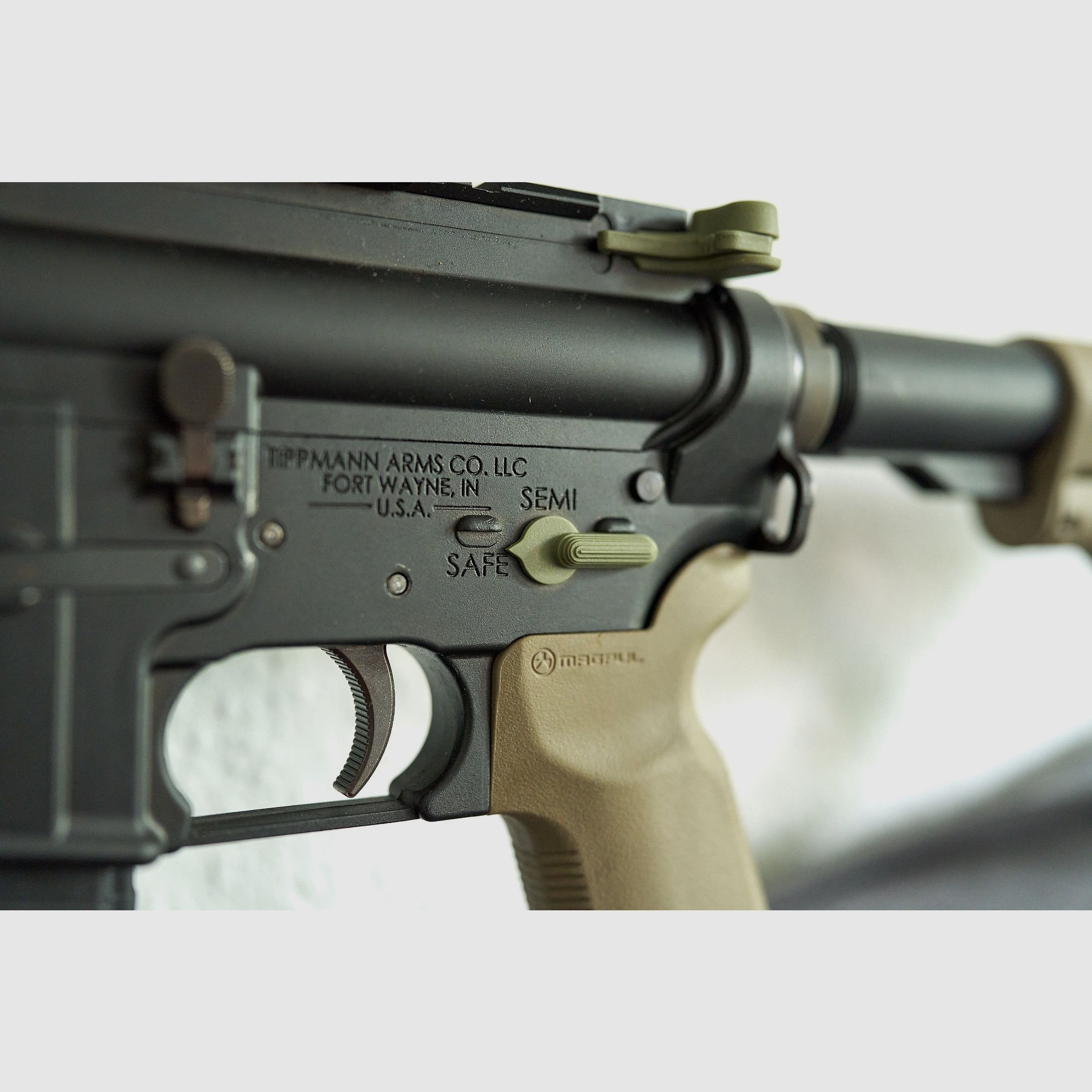Tippmann Arms M4-22 LTE OD-Green .22 lr – ottime condizioni, circa 25 colpi, accessori Vortex/Hera/Magpul