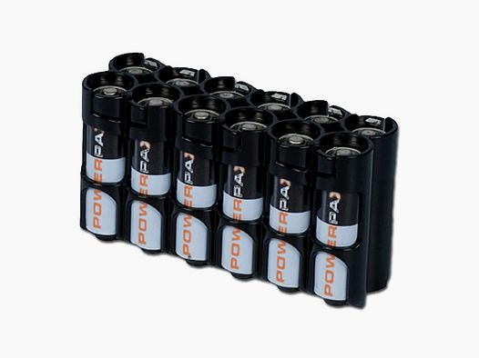 Storacell Storacell Batteriehalter Powerpax 12 x AA - Schwarz