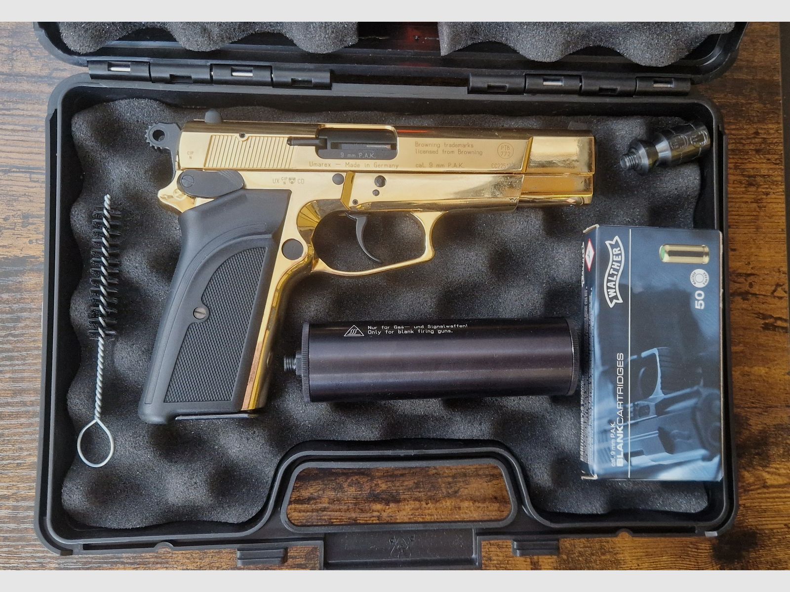 GPDA9 Schreckschuss Gold 