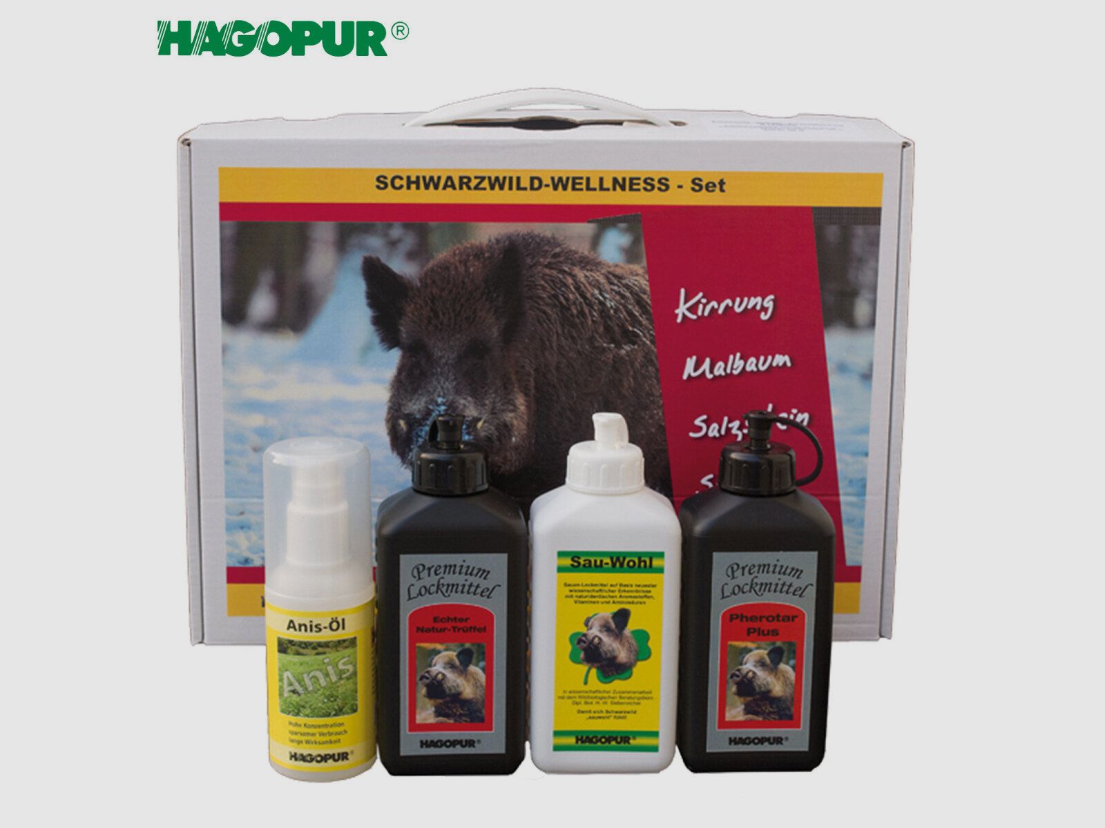 Hagopur Schwarzwild-Wellness-Set