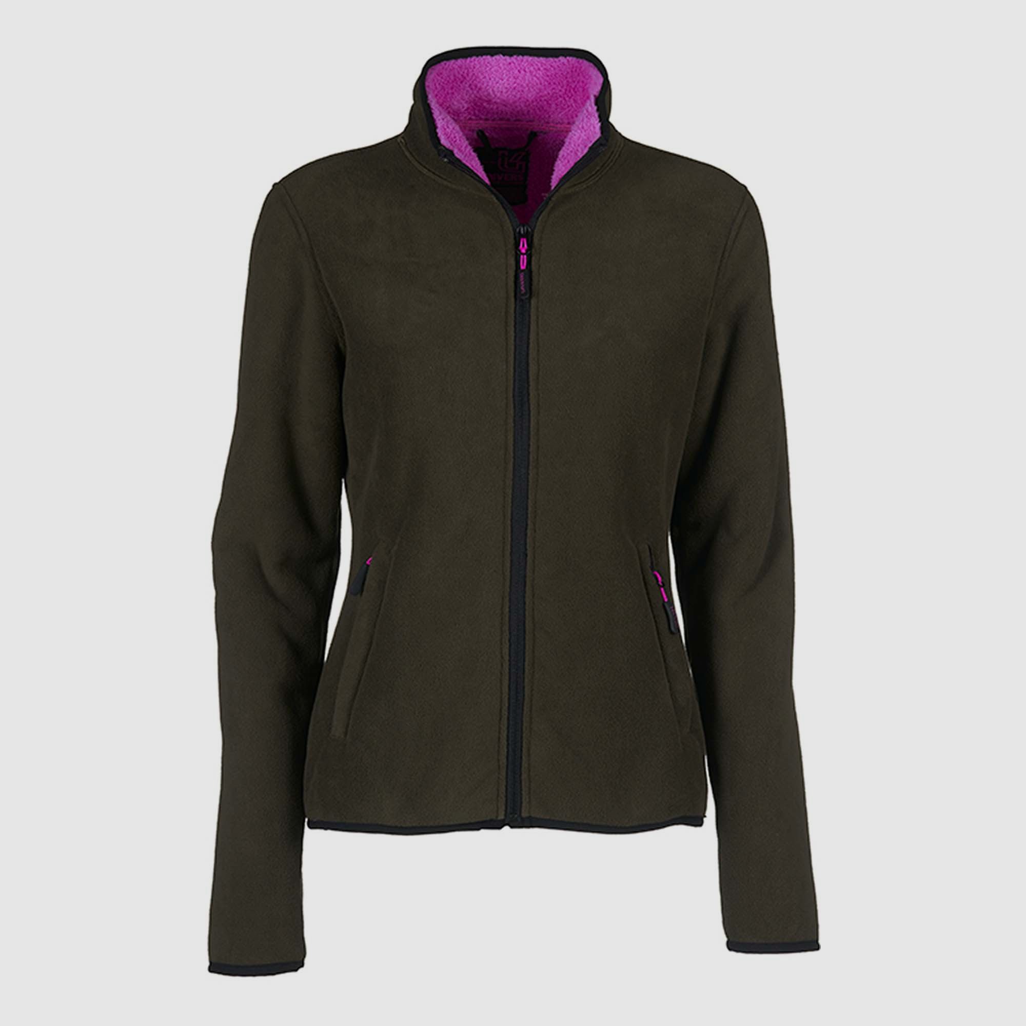 Women's Reversible Fleece Jacket Dubbed 21005