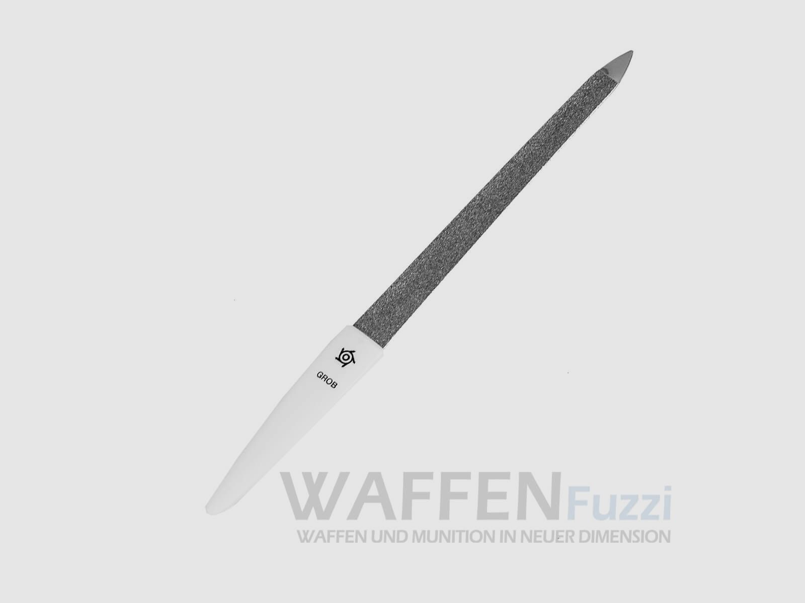 Arrow ring sapphire shaping file for coarse and fine nails