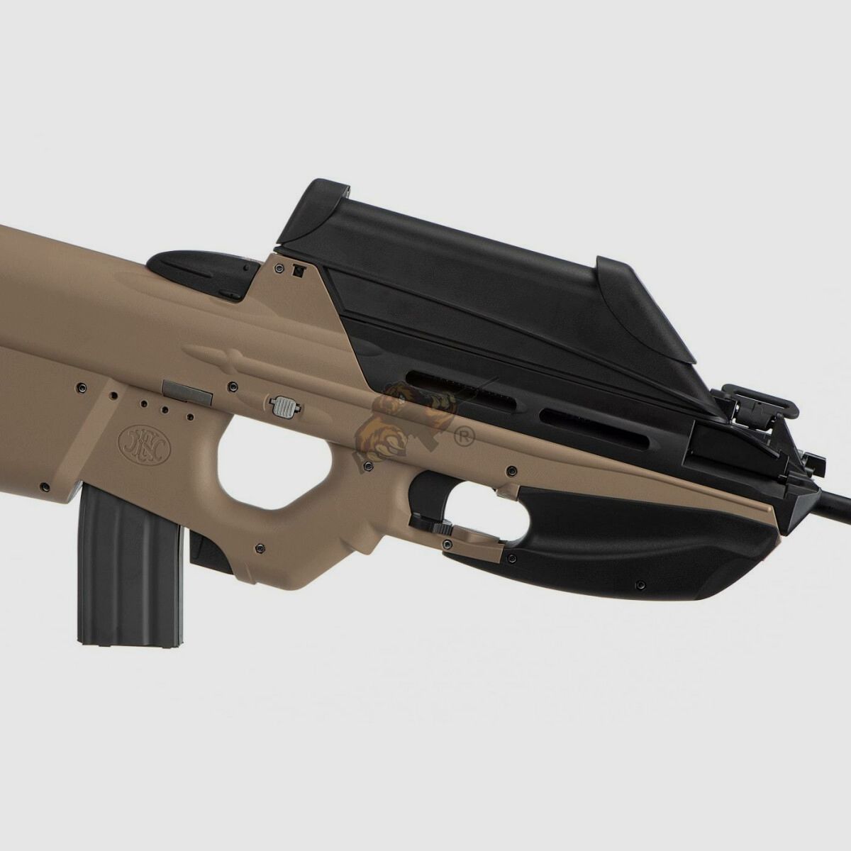 G&G FN F2000 Hunter Edition with ETU + Mosfet FN Herstal licensed version - in Desert Airsoft S-AEG free from 18