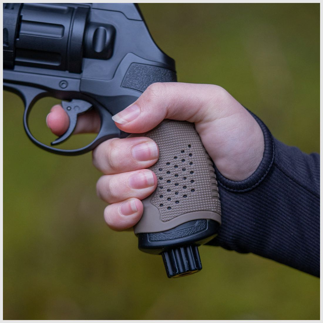 MANIGLIA | Antiscivolo Alta Resistenza Stretchy | Maniglia Frontale | diversi Stili | Marcatori T4E | Paintball | RAM | Airsoft