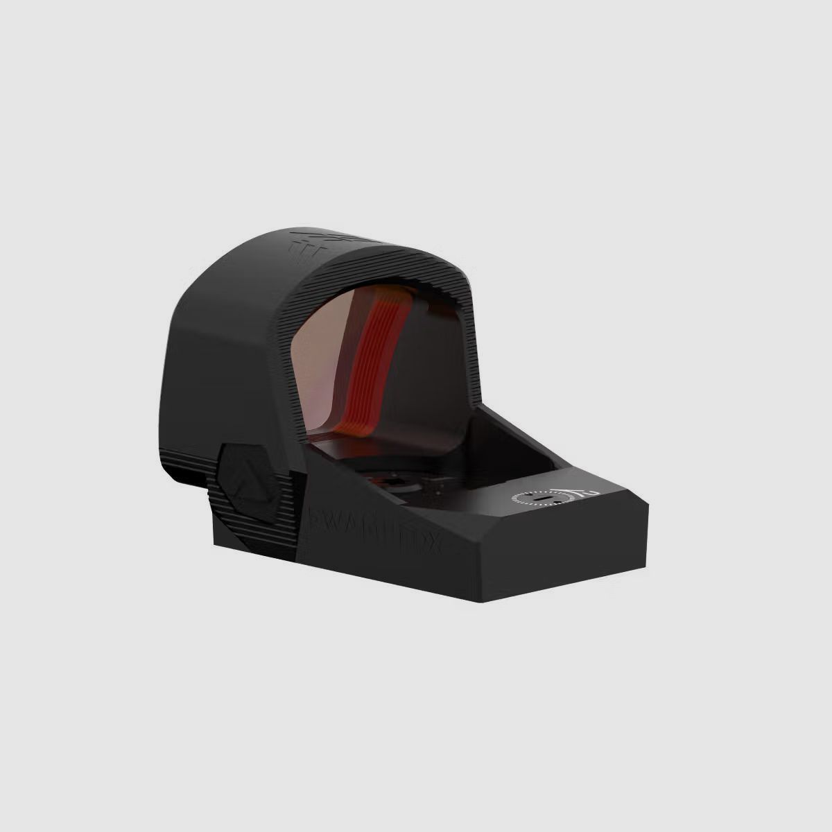 Swampfox Justice II 1x30 RMR Reflexvisier - 4-in-1 Multi-Reticle, rot