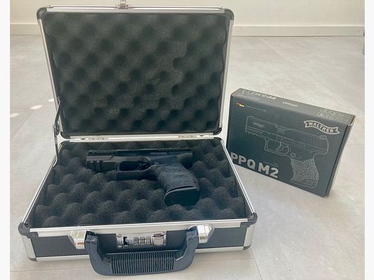 Umarex Walther PPQ M2 4,5mm Diabolo CO2 Pistole - neuwertiger Zustand
