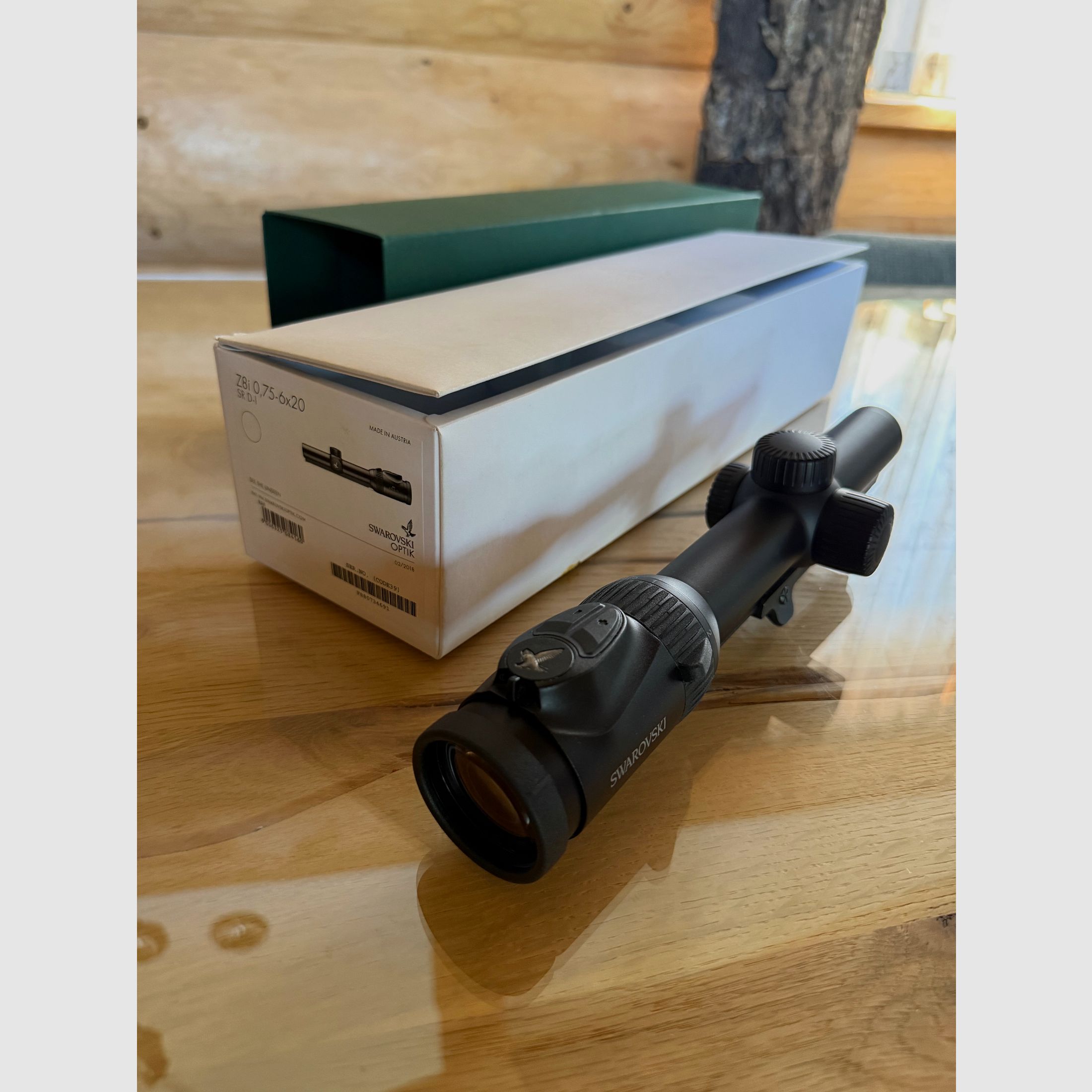 Swarovski Z8i+ 0,75-6x20 scope, like new