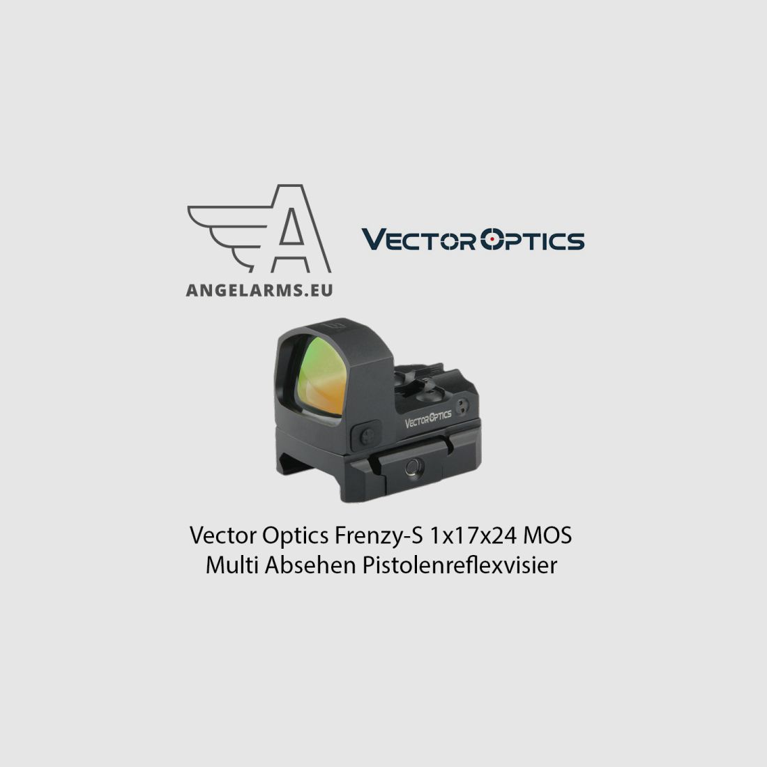 Vector Optics Frenzy-S 1x17x24 MOS Multi Absehen Pistolenreflexvisier angelarms.eu